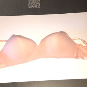 New ThirdLove Pima Cotton Wireless Bra 36G Pink.